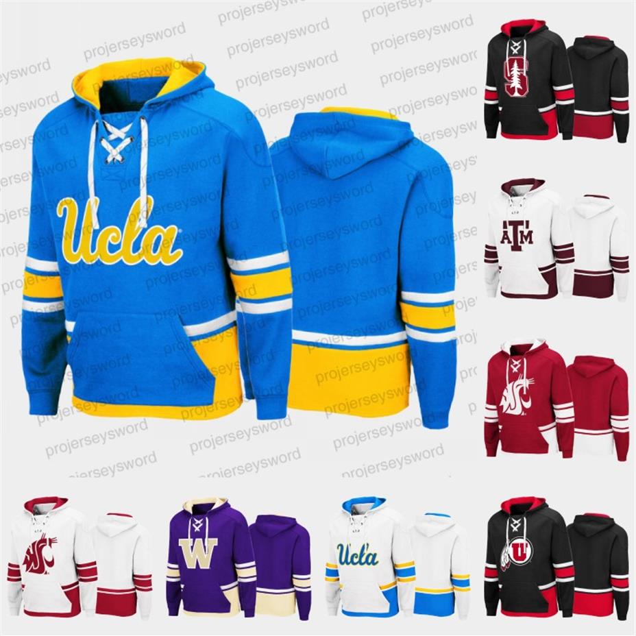 

College Hockey Hoodie San Diego State Aztecs Stanford Cardinal Texas A& Aggies UCLA Bruins Utah Utes Washington Huskies Washingto337i, As photo 6