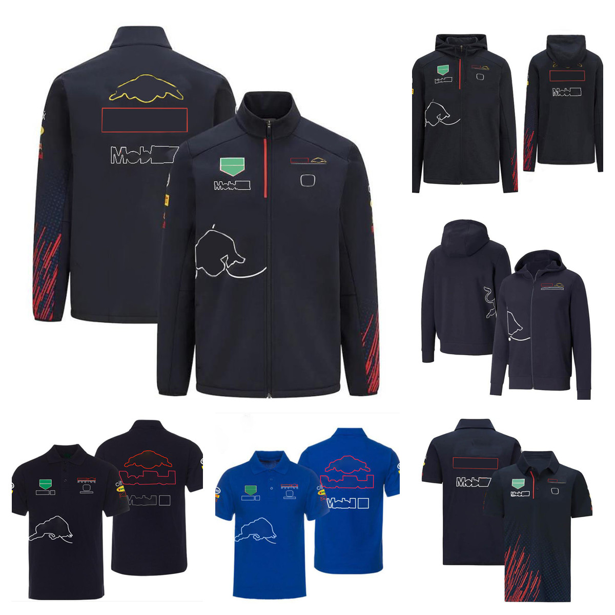 

F1 racing jacket new team hooded sweater with the same customization