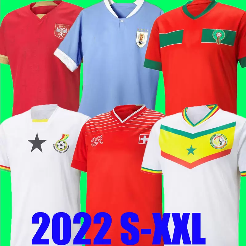 

2022 2023 Morocco soccer jerseys Senegal MANE Hakimi Ghana 22 23 Switzerland KOULIBALY maillot Serbia football uniforms shirts VLAHOVIC MITROVIC TADIC Uruguay, 2021 morocco home