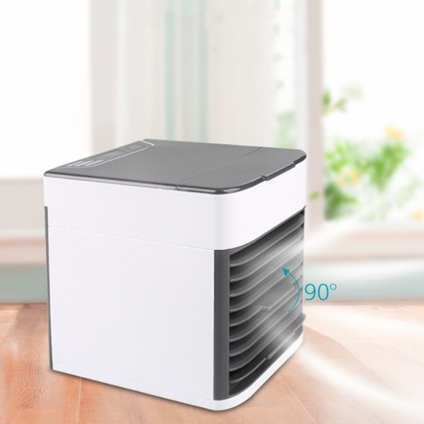 

Home Mini Portable Summer Air Conditioner Humidifier Purifier 7 Colors Light Personal Air Cooler