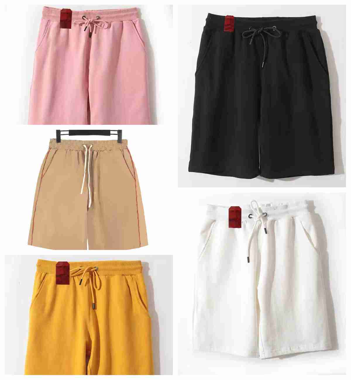 2022 Mens Designer Outdoor Shorts High quality solid color man short Summer sports Beach Pants Casual Embroidery Cotton trousers Hip-pop Fashion