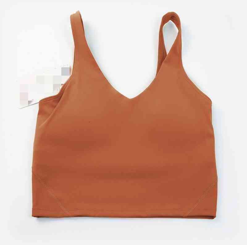 

LU Shockproof Yoga Bra Running Gym Sports Bra Top Designer Women Widen Hem Push Up Workout Shirt Fitness Yoga Crop Tops Brassiere Multiple colors LL20