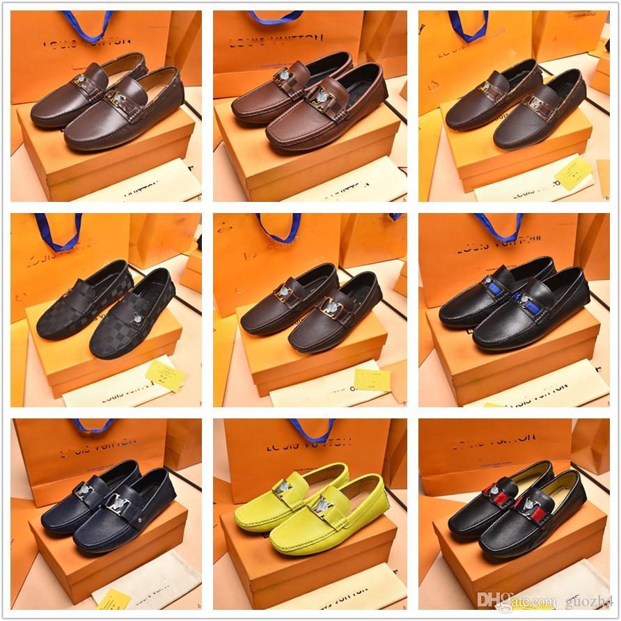 

MM Size 6 To 12 Classic MENs Penny LOAFERs GENUINE Cow LEATHER Dress SHOES Brown Handmade Slip on DESIGNER LUXURY Italian Style Office Formal SHOES A2, #08
