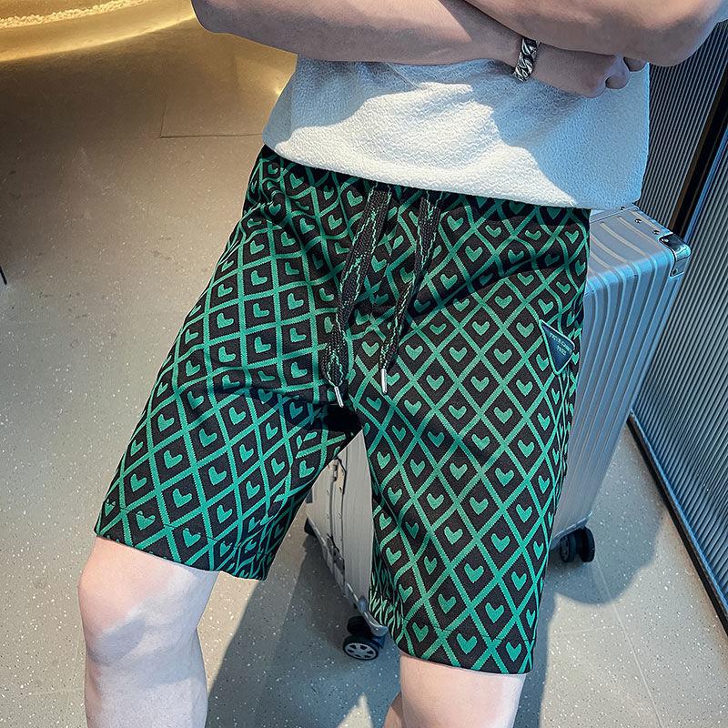 

Men's Shorts Casual Men's Summer Thin Section Trend All-match Ins Explosion Style Five-point Pants Outer WearMen's, Black