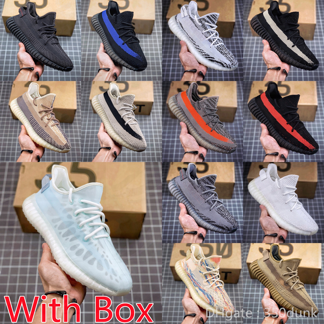 2022'v2''yeezies'''boosts''yEzzies''350 Chaussures de course Sesame beurre