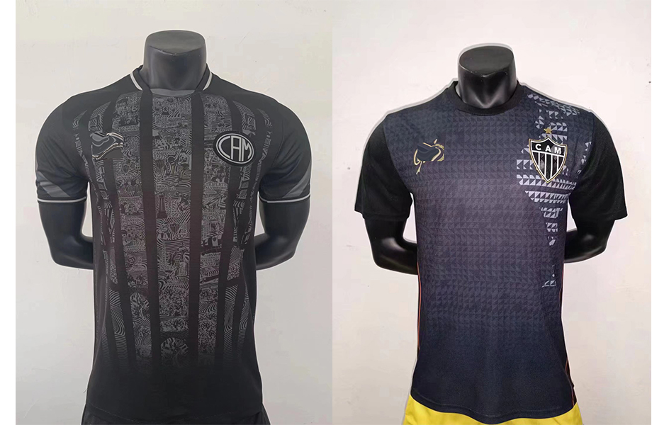 

Clube Atletico Mineiro soccer fans Men's T-Shirts fan edition Polos shirt summer outdoor sports football training shirt, No 1