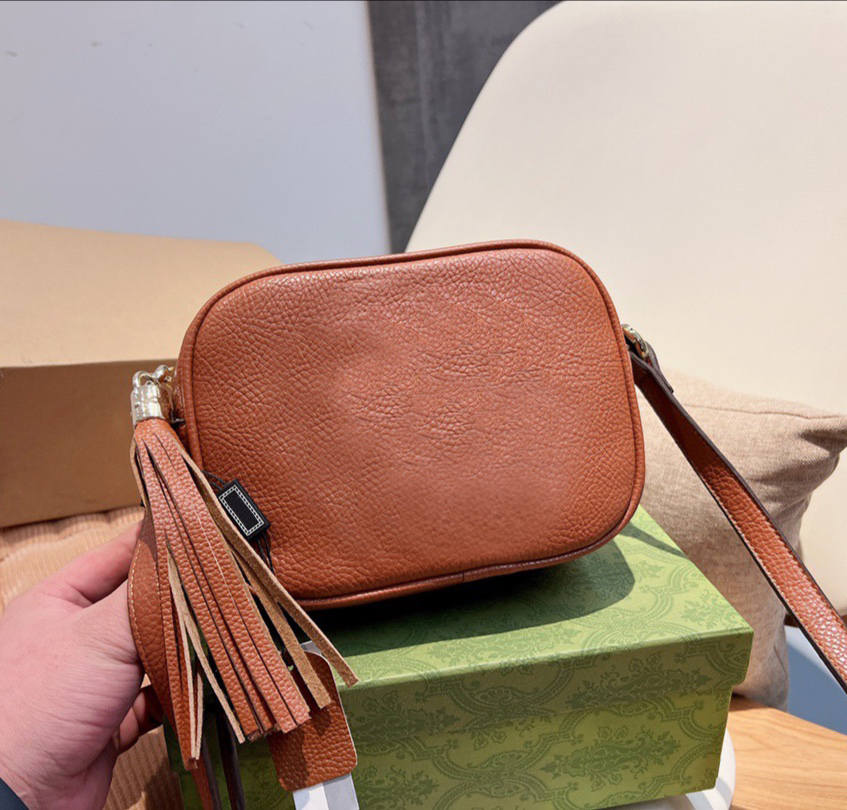 

22ss luxury camera bag Designer Shoulder Bags Fashion two letter women cross body handbag high quality, Black
