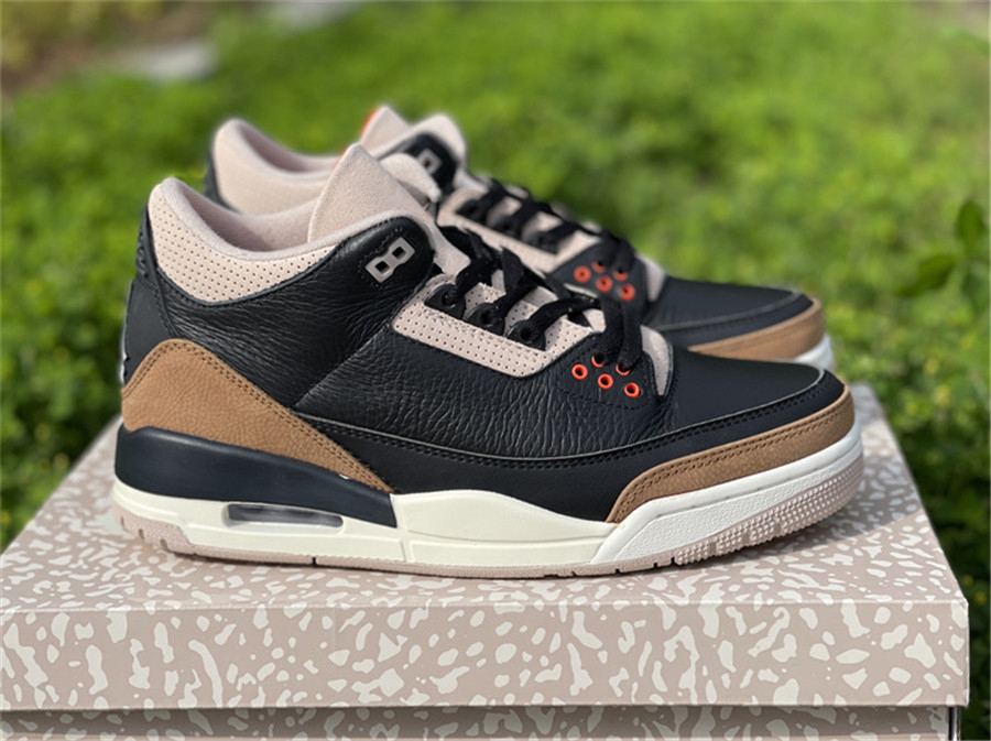 

2022 Release Athletic 3 Desert Elephant Shoes Black Rush Orange Fossil Stone Sail Suede Leather Men Outdoor Sports Sneakers With Original Box, Customize
