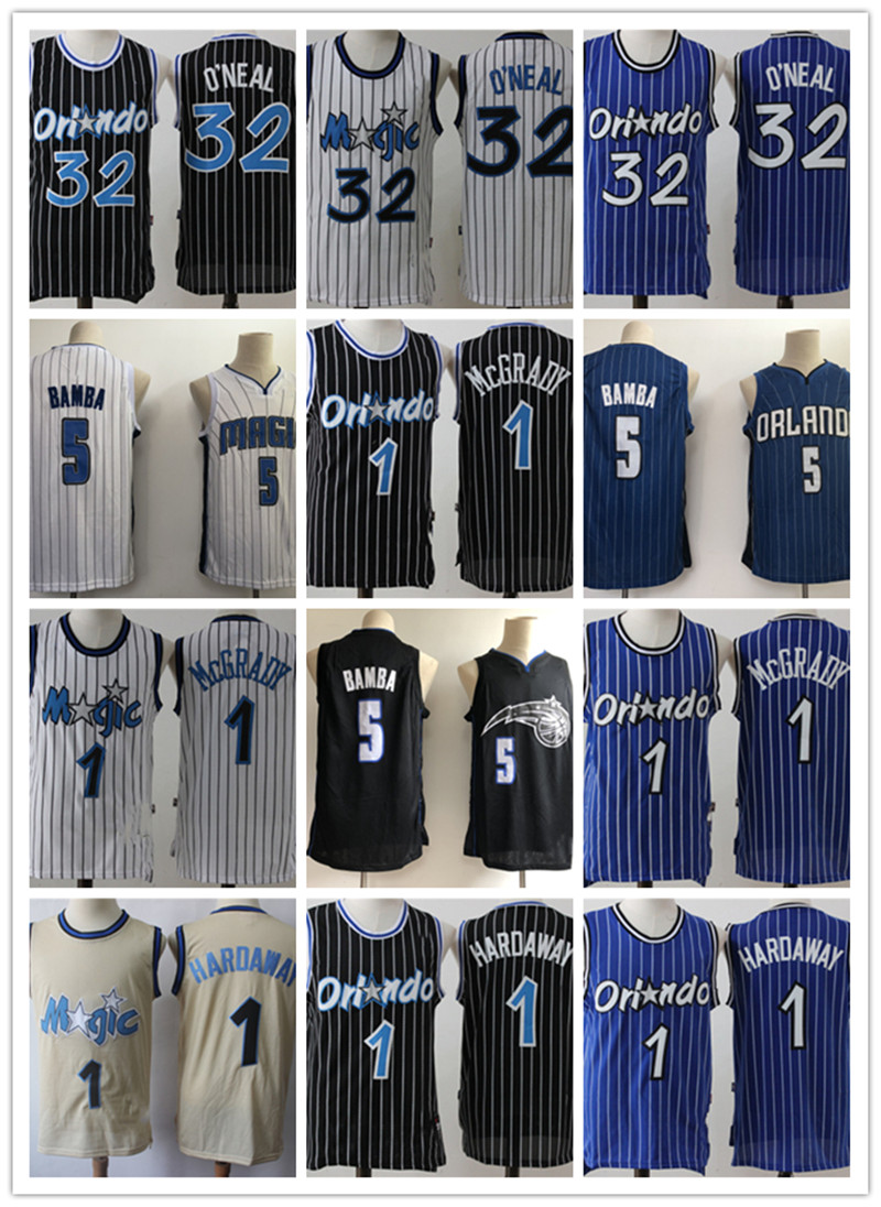 

Mens Orlando''Magic''32 Shaquille O'Neal 1 Penny Hardaway 5 Mohamed Bamba Basketball Shorts Basketball Jerseys, Color