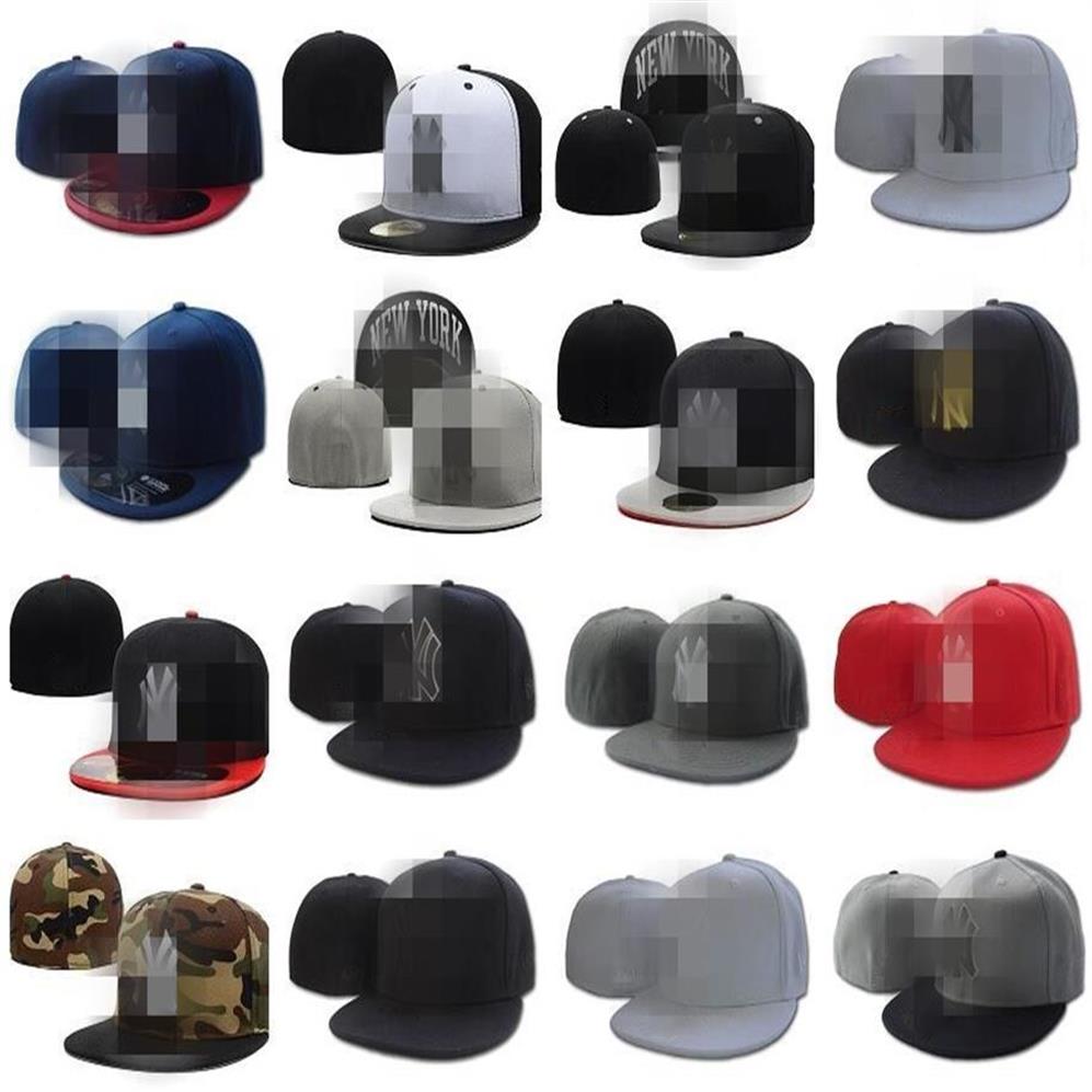 

2021 Men's Camo Fitted Hats Flat Brim Hat Gorras Bones Masculino Sport Summer Size Caps Chapeau On Field Classic Navy Red Blu231z