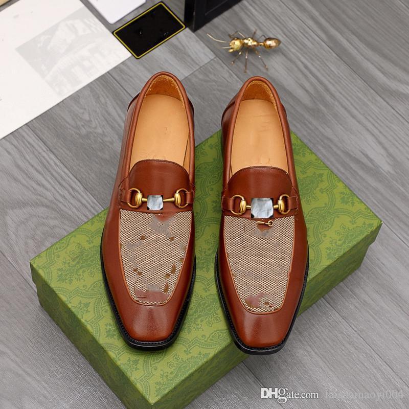 

A3 new G 8 Model G Mens Designer Dress Shoes Genuine Leather Fashion Shoes Man 2021 Spring Autumn Office & Carrer Wedding Comfy Style Men Shoe, Shoelace