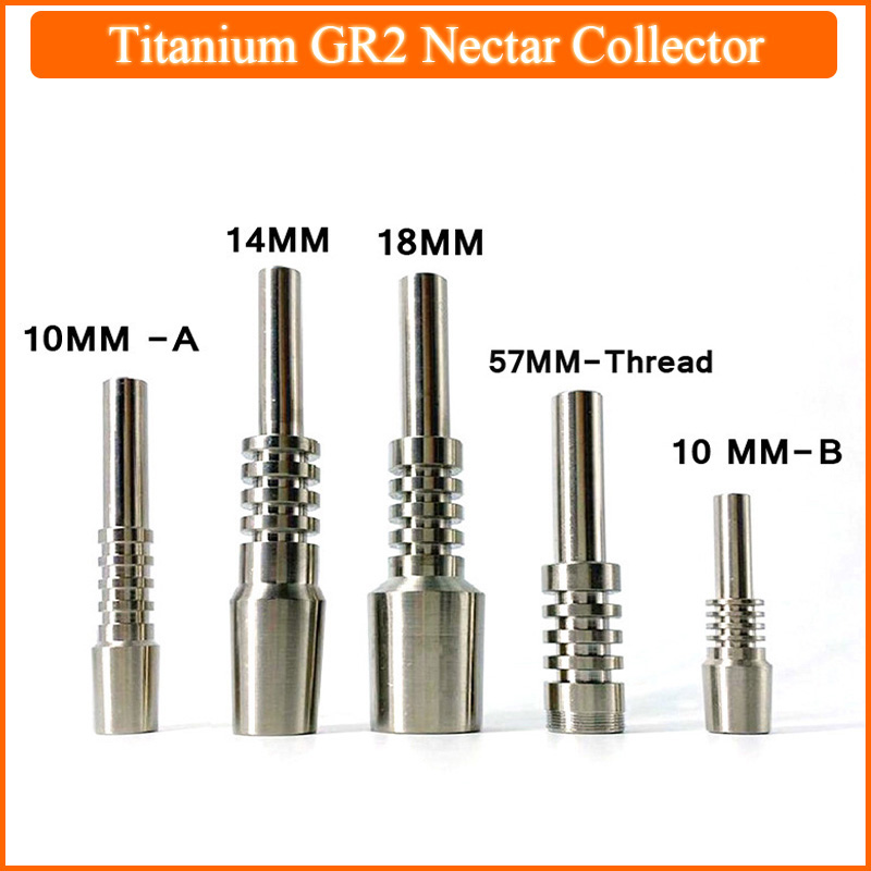 

Premium Titanium Replacement Nail Tip Smoking G2 GR2 Ti Tips Nector Collector 10mm 14mm 18mm Nails