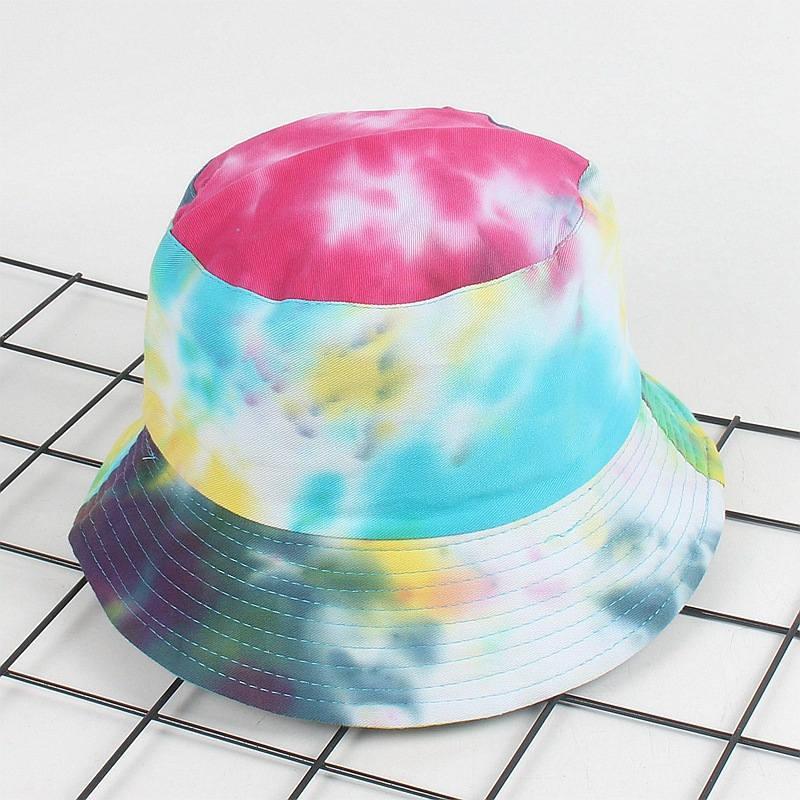 

Berets Cotton Color Graffiti Print Bucket Hat Fisherman Outdoor Travel Foldable Sun Cap Hats For Men And Women 560, Style 3