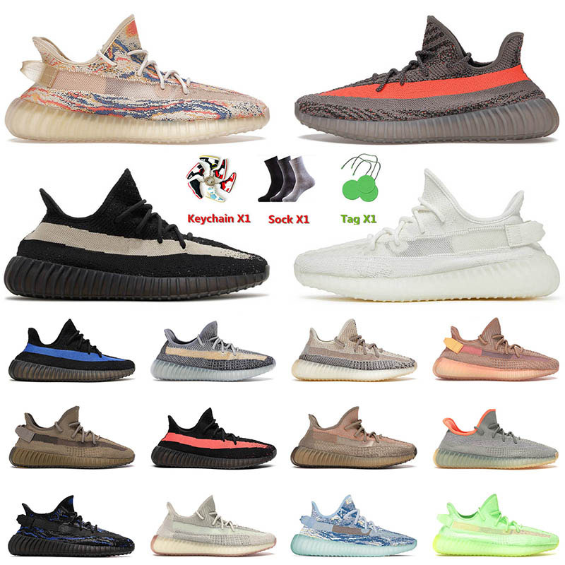 

2022 Top Quality Yeezy Boost 350 v2 Kanye West Running Shoes Size 13 Beluga Reflective Core Black White Bone Cinder Cream for Men Women Trainers Sneakers