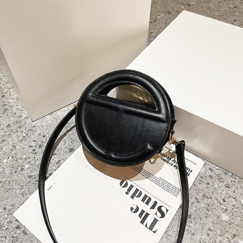 

Summer New multi-colored Portable Letter Shoulder Messenger Bag Macaron Small round Bag All-Match Fashion Foreign Trade Small Bags, As pic