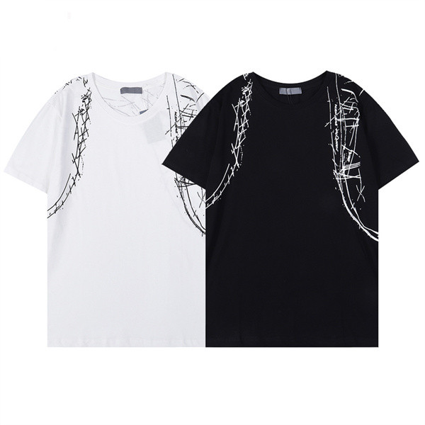 

2022 luxury brand8ens designr polo T shirt summer fashion breathable short-slee4ved lapel casual top 755