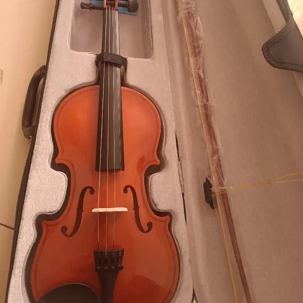 

Classic Handmade Solid Wood Violin Full Size High Quality 4/4 1/2 Beginner Professional String Instrument