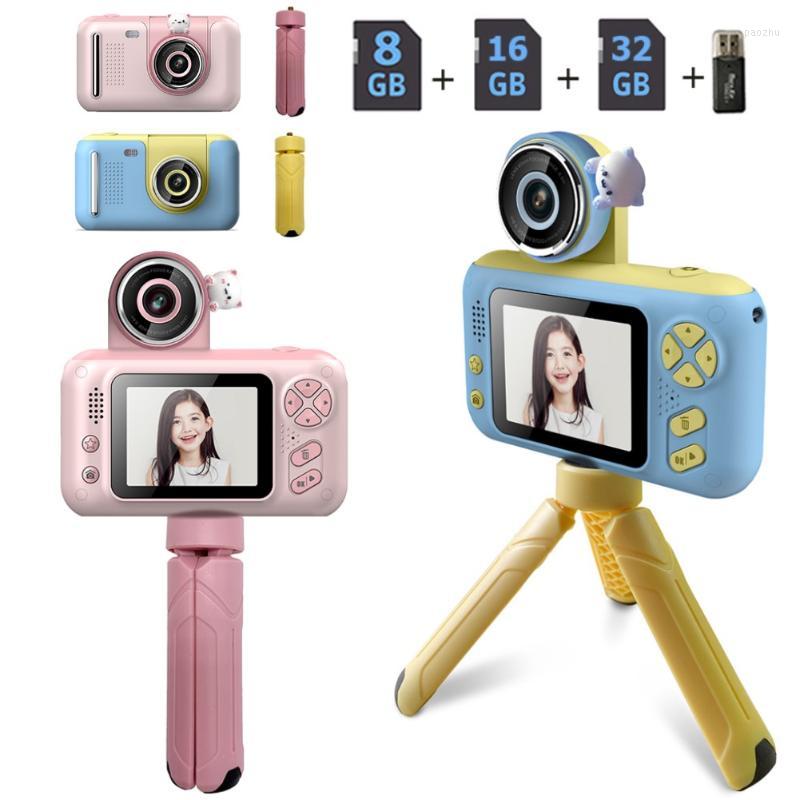 

Digital Cameras 2.4 Inch Ips Color Screen Camera 40mp 1080p Children Kids 180 Degrees Rotation Po Birthday GiftDigital CamerasDigital