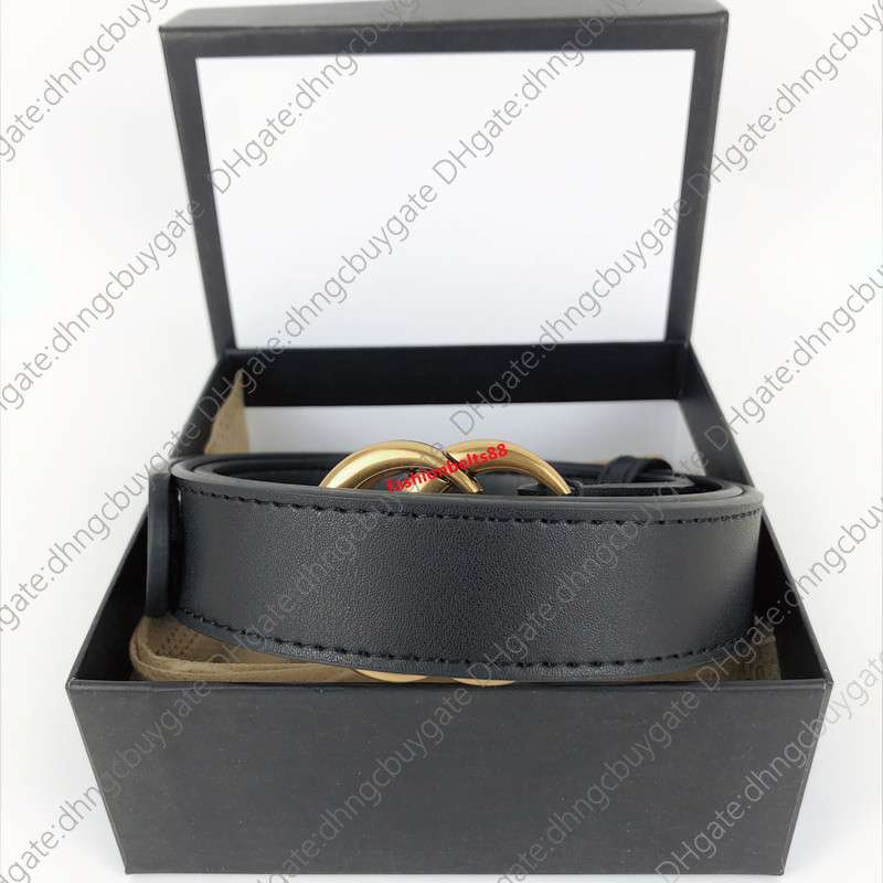 

Fashion Classic Designer Mens Designers Belts Women Men Casual Letter Smooth Buckle Belt Width 2.0-3.8cm with Box