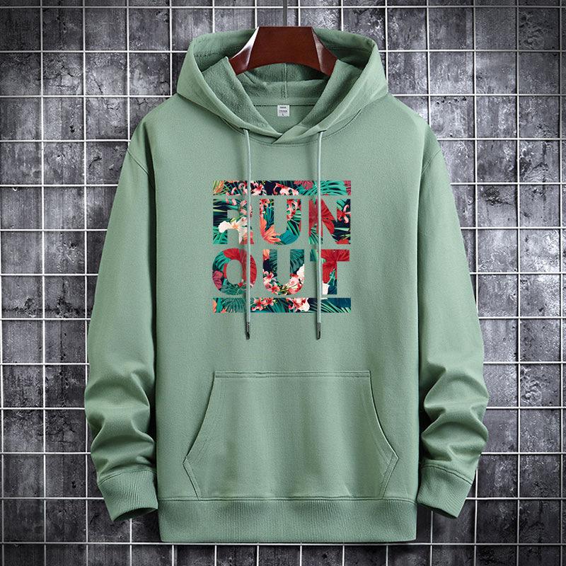

Men' Hoodies & Sweatshirts Autumn Simple Casual -5xl Plus Size Loose Street Style Hooded Sweater Korean All-match Fashion Men Tops, Red
