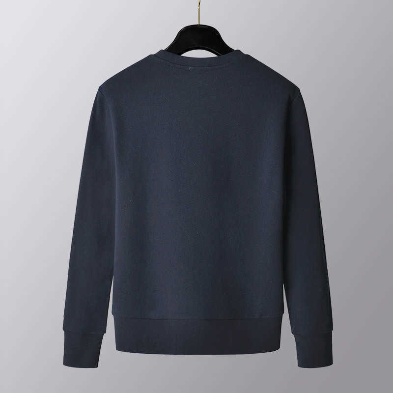 3M15 2022 Brand de mode Designer TB-Thom Automne et hiver Sweat à sweat à sweat Pull Pulte Pure Coton 100 Couleurs transparentes Pillumage décont