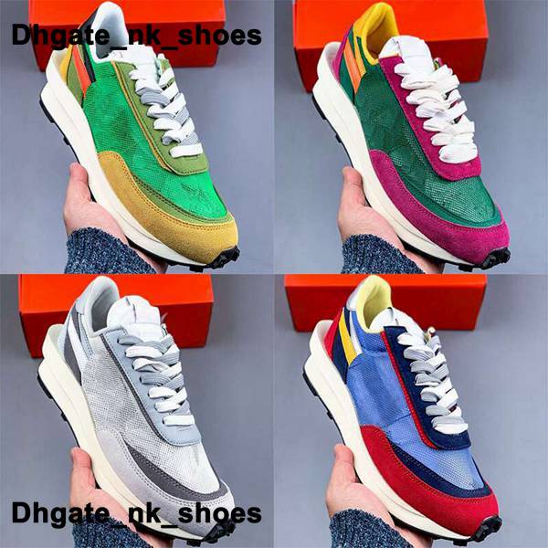 

Shoes Women Casual Mens Sacais Size 13 LD Waffle Runnings Trainers Sneakers Eur 47 US13 Pine Green Night Maroon Team Royal Undercover Clot Fragment Zapatillas Black