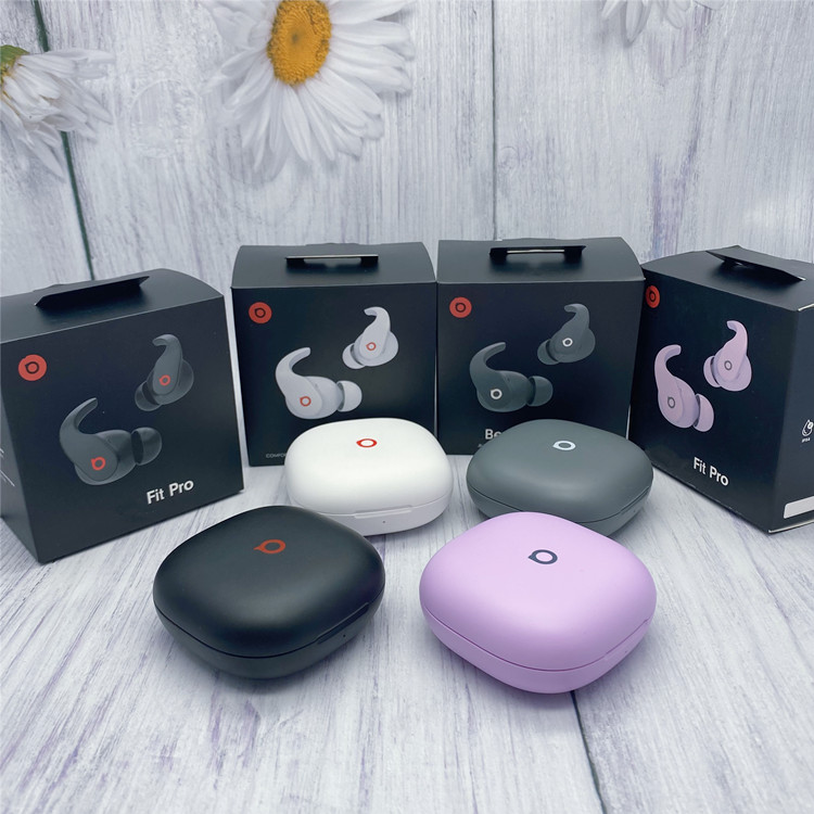 

Beats Fit Pro TWS Wireless headphones Studio Buds air pros Bluetooth Earphones Headset for airpods pro Stereo Sound Music In-ear Earbuds, Black