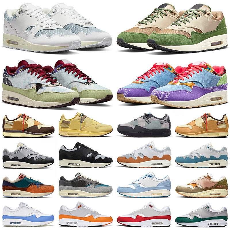 Patta 1 Chaussures de course hommes femmes cactus jack concepts entraîneurs masculines baskets sportives taille 36-45