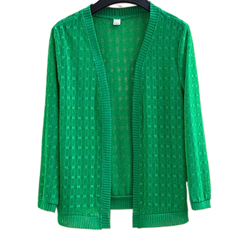 Veste décontractée pour femmes quotidiennement sortant en plein air du printemps d'été manteau régulier régulier en forme de street-strewear déco