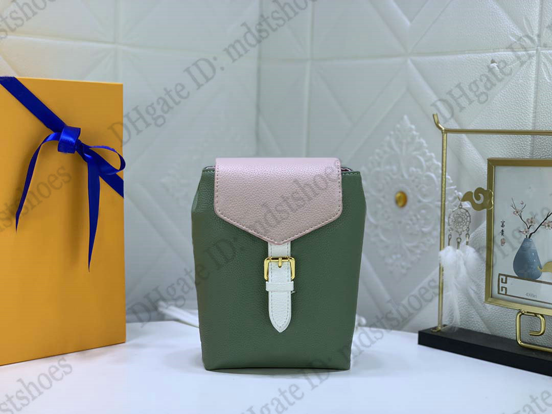 

Tiny Mini Backpack Spring in the City 3 Shades Grained Monograms Empreinte Leather Embossed Monograms Pattern Classic Nano Handbag Crossbody M81351