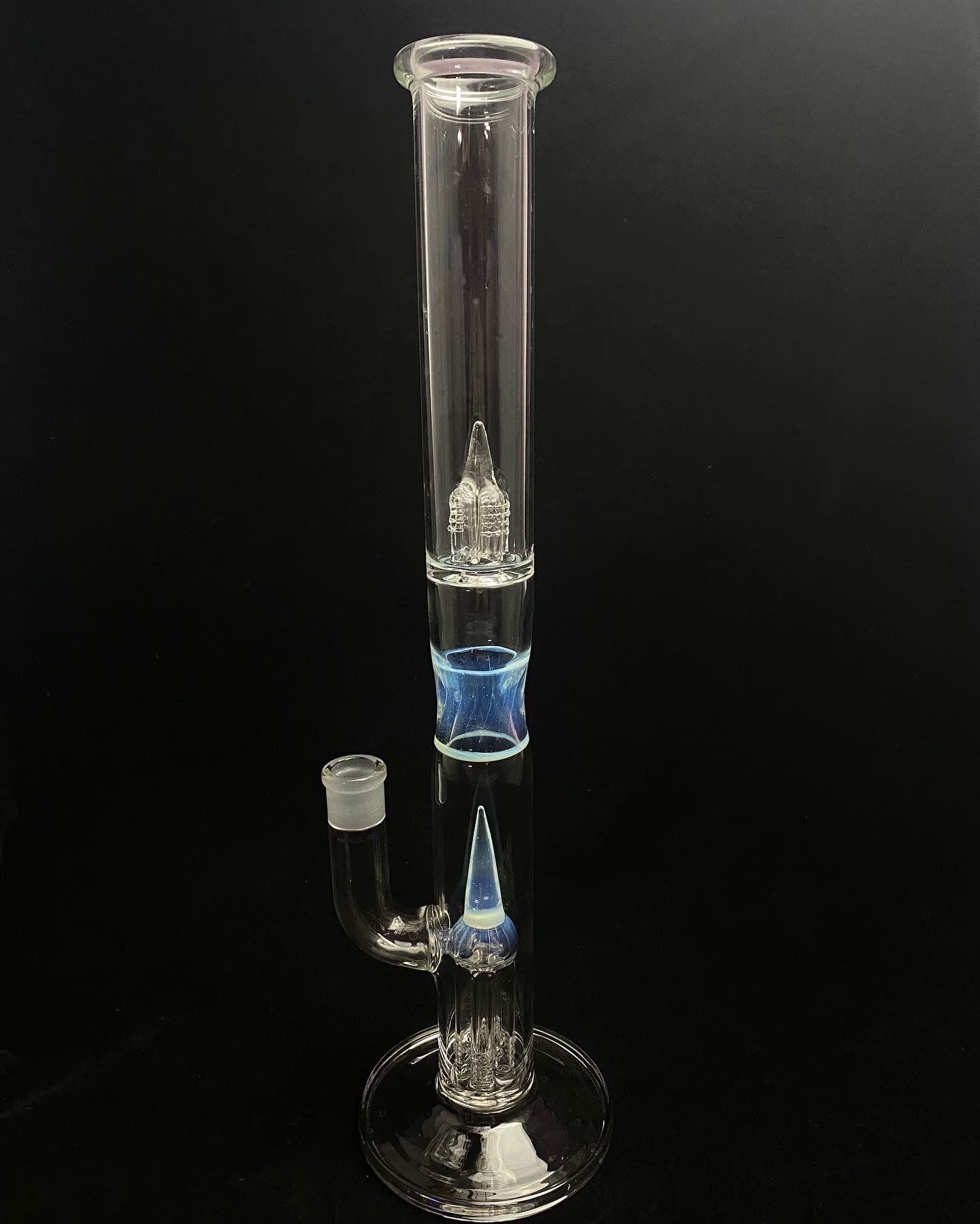 

Unique biao glass bong style smoking Pipes secret white 18inch 18mm joint