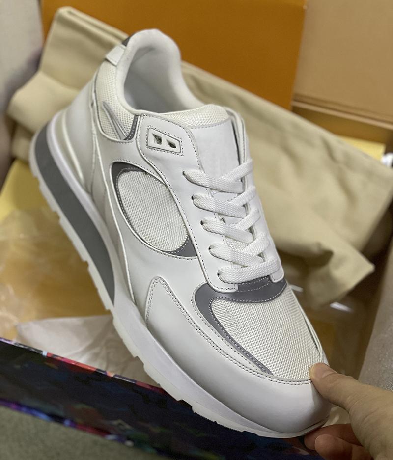 

Designer Sneakers Men Run Away Sneakers Suede Shoes Platform Sneakers Outdoor Flats Top Quality With Box, Black