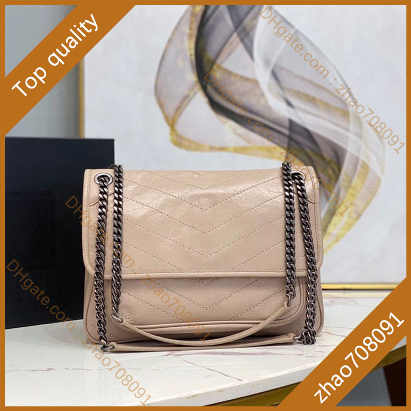 

5A Top quality classic crossbody bag vintage leather handbags woman shoulder bagsss messenger bagss fashion flip bag, Blue