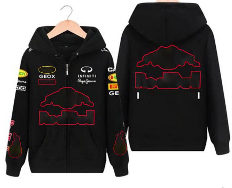 

F1 racing jersey spring and autumn new team zipper sweater spot