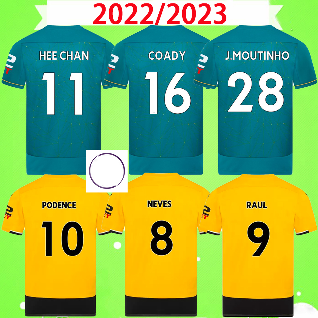 

2022 2023 HEE CHAN SEMEDO RAUL NETO Soccer Jerseys Men 22 23 J.OTTO PODENCE Football Shirt ADAMA sets Uniform SILVA home yellow away green 3rd S-2XL top quality Kids Kit, 2022/2023 home