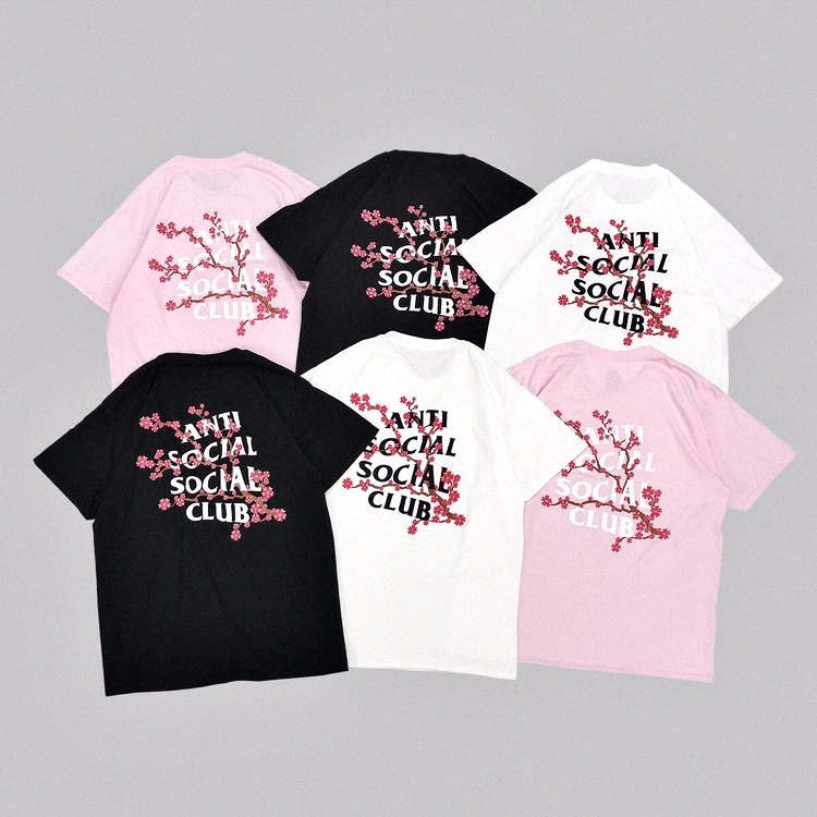 

Mens ASSC T Shirts European American summer tshirts street fashion men women polos shirt Cherry Blossom butterfly printing tees couple stylist quality tops, I need look other product