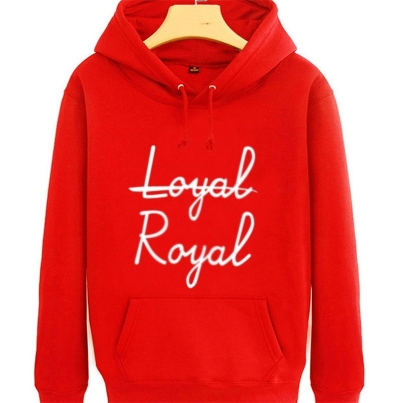 

Autumn spring new arrival kpop bangtan boys stage same hoodie loyal royal printing pullover sweatshirt men women LJ200810, Black