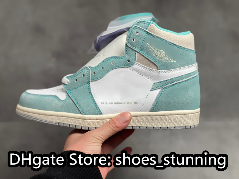 

Top Quality Shoes Jumpman 1 Retros High OG Turbo Green Men/Women Basketball Shoes Outdoor Sneakers Sports With Original Box Fast Delivery