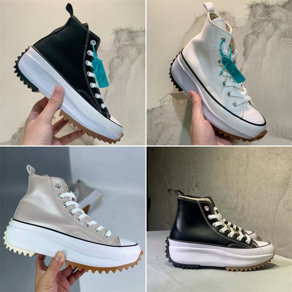 

Fashion boots With box optional womens Shoes Run Hike Star Hi Motion Women British clothing joint Orange Black Yellow white High top Classic Thick bottom Canvas Shoe, #14