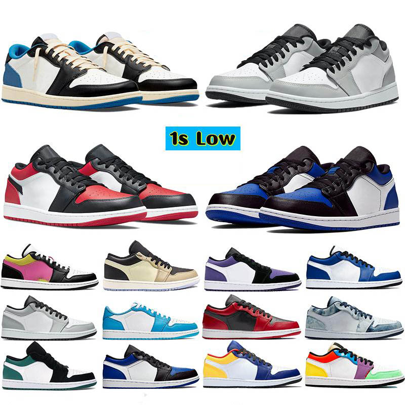 

Jumpman 1 basketball shoes 1s Men Low Bred Toe UNC OG cactus black white paris Archeo Pink easter reverse bred mens trainers women designer Sports Size 36-45, With original box