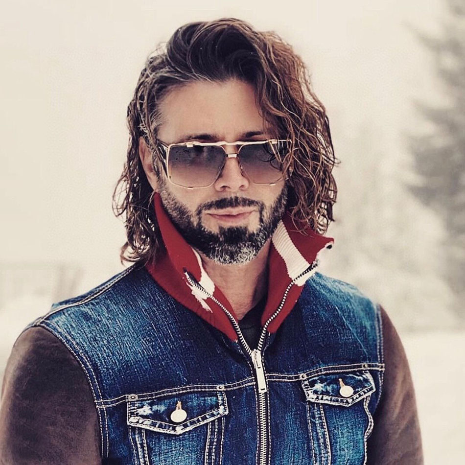 

SOULINER TWO Mens sunglasses Womens sun glasses retro square large frame Mans Sunglasse travel driving eyeglasses Italian designer woman sunglasses