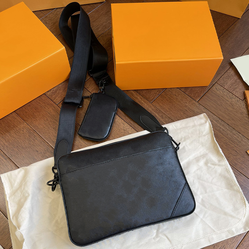 

Three-in-one Shoulder Bags 2022 Fashion Designers Mens Latest Arrival Crossbody Bag Leather Luxurys Messenger Classic Purses, Box (not sold separately)