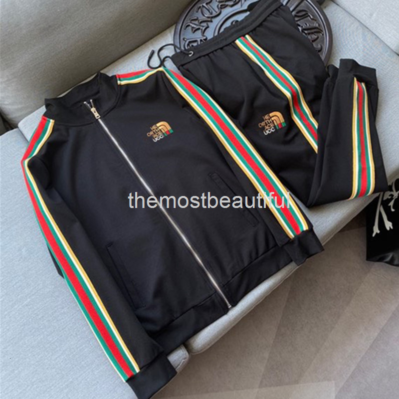 

Men's Tracksuits Roman cotton casual sportswear high-end men's and women's suit fashion two-piece set large size, 2# packing bag