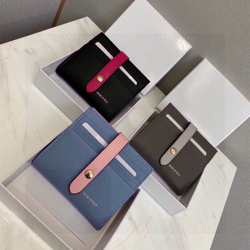 

designer wallet card holder Mini mens short purses wallets luxury Clutch Bags for woman man Genuine Leather Holders 2022 Top Quality Box, Opt