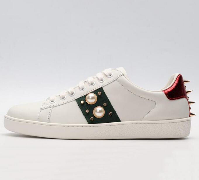 

Luxury rubber sole stretch cotton Italy tennis 1977 canvas guccie men women casual shoes green red stripe low upper letter embroidery men's coach sneakers, Army green