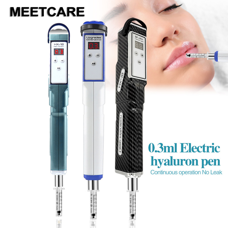 

0.3ml 0.5ml Auto Electric Hyaluron Pen with High Pressure Hyaluronic Acid Pen Lip Injection for Anti Wrinkle Lip Lifting Beauty 220718