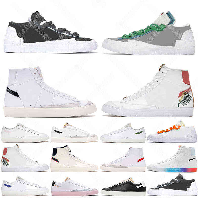 

Team Green Fashion Blazer Mid 77 Vintage Low Men Women Casual Shoes Iron Grey Classic Green Black Blue Catechu Habanero Red Have A Good Game, #24