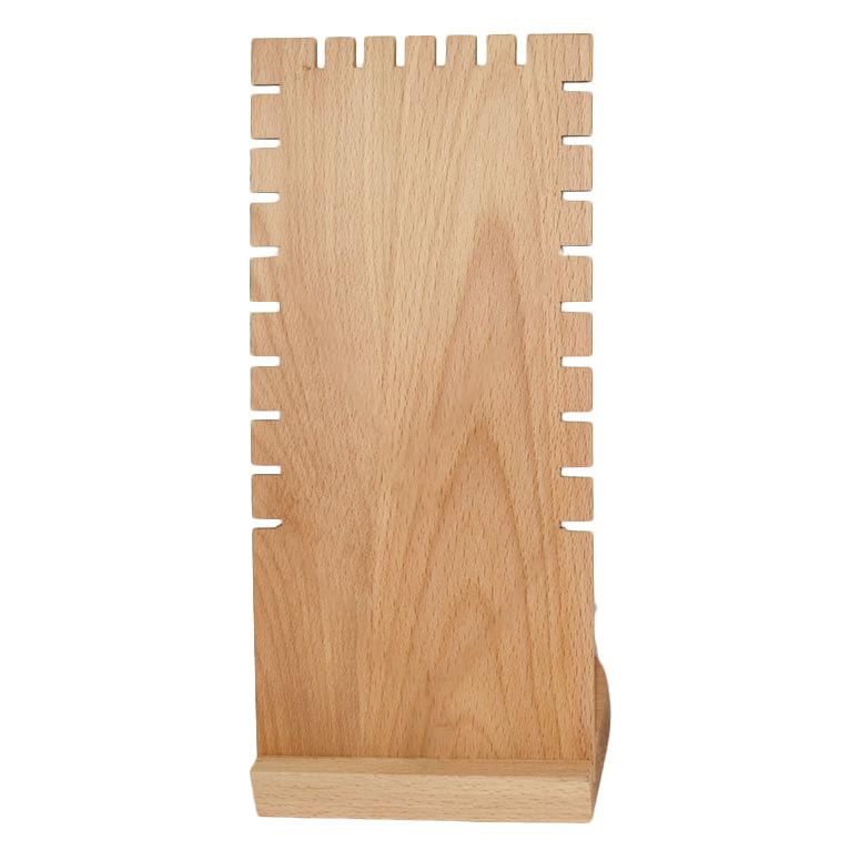 

Jewelry Pouches Bags Wood Display Stand Necklace Showcase Holder Pendant Long Chain Hanging OrganizerJewelry