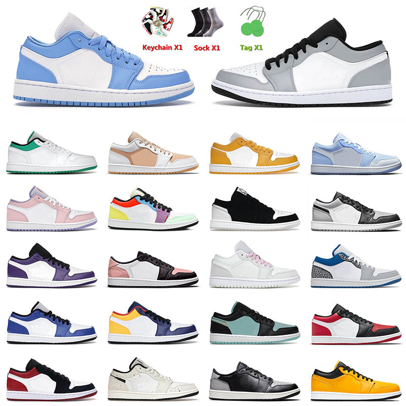 

2022 New Arrival Mens Basketball Shoes 1 1s Low Unc Pollen Mocha Diamond Royal Yellow Jordam for Men Women Sports Trainers Sneakers 36-46, B35 36-40 arctic punch