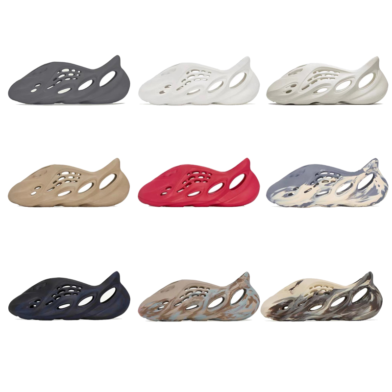 

Designer Foam Sandals Men Women Summer Resin Desert Sand Slippers Runner Beach Sliders Slide Sandal Shoes With Box Size 36-46, Wear sticker